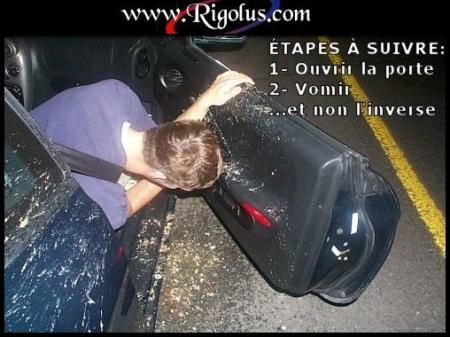 Etapes a suivre après une teuf bien arrosée