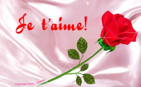 Je t'aime