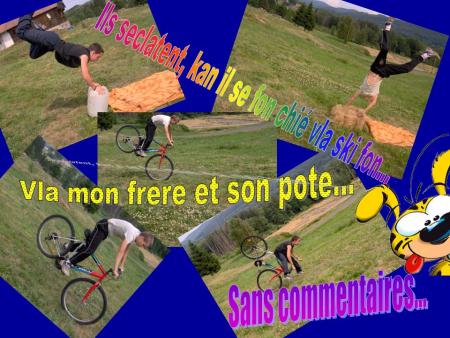Mon ti frere et son pote