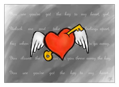 La clé de mon coeur