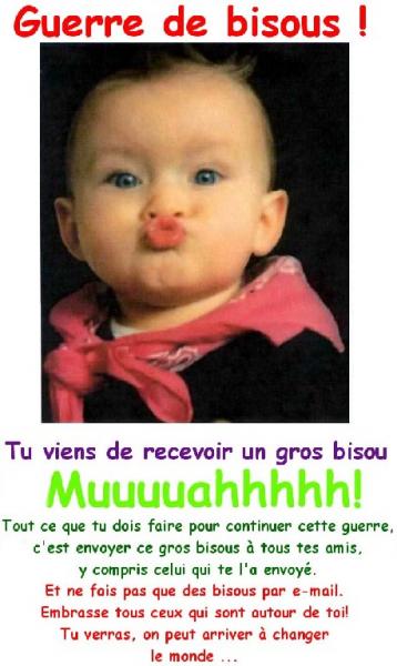 LA GUERRE DES BISOUS