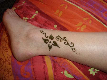 Tatouage au henné