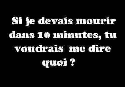 Vous me diriez koi?